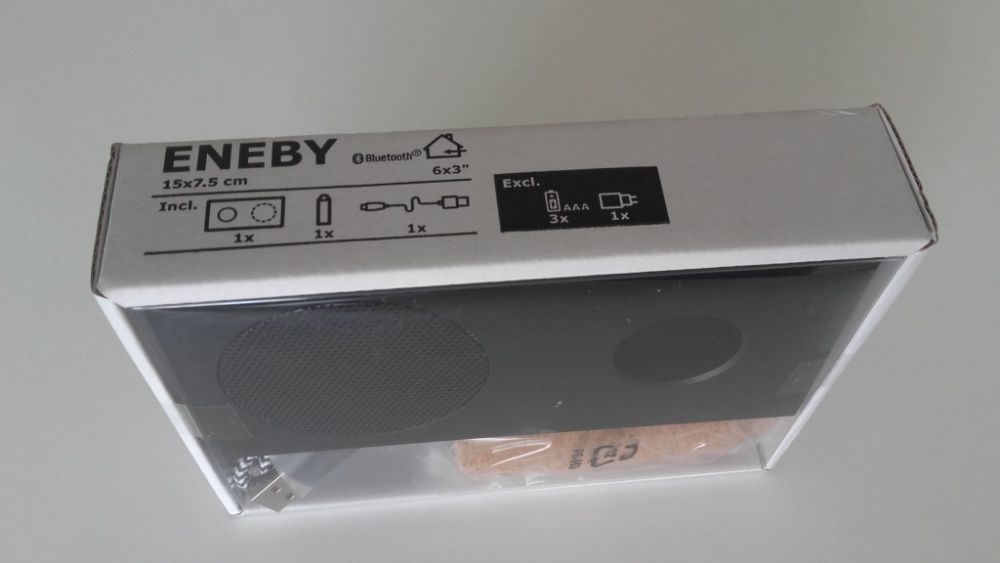 Ikea Coluna portátil Bluetooth ENEBY