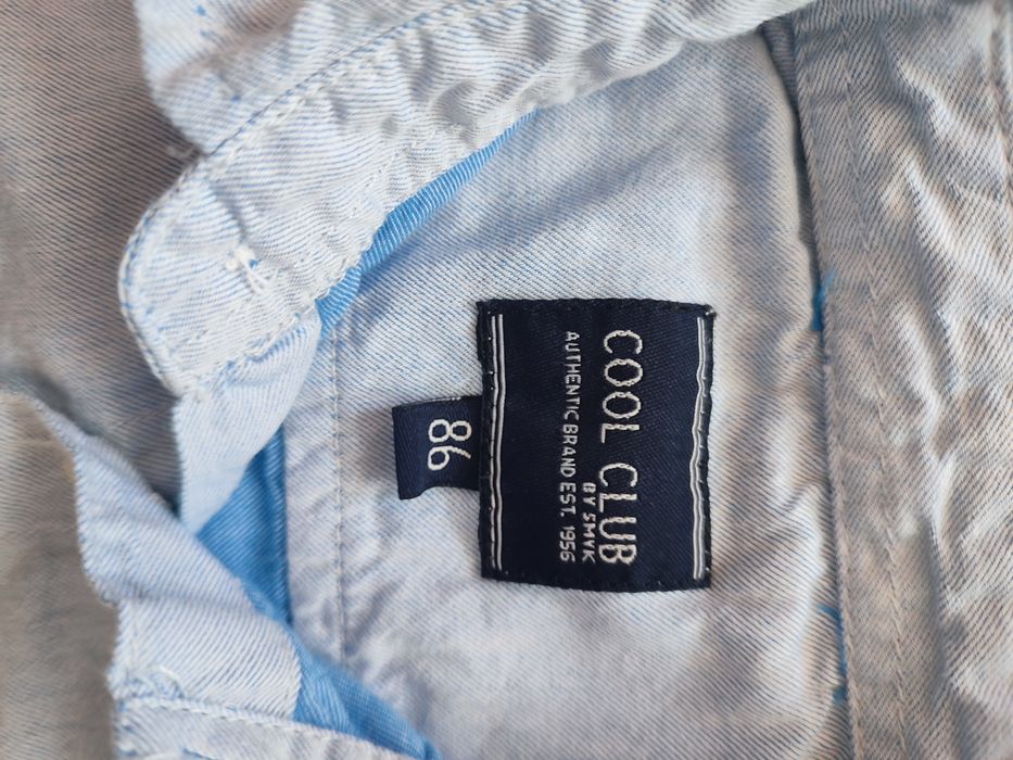 Koszula body błękitna Smyk 86