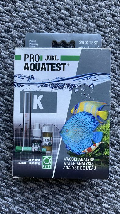 JBL proaquatest test K potas - komletny zestaw