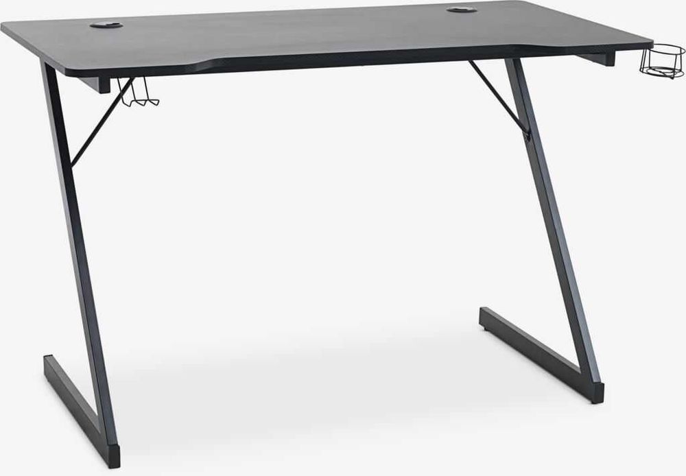 Стіл геймерський HALSTED 60х120см чорний