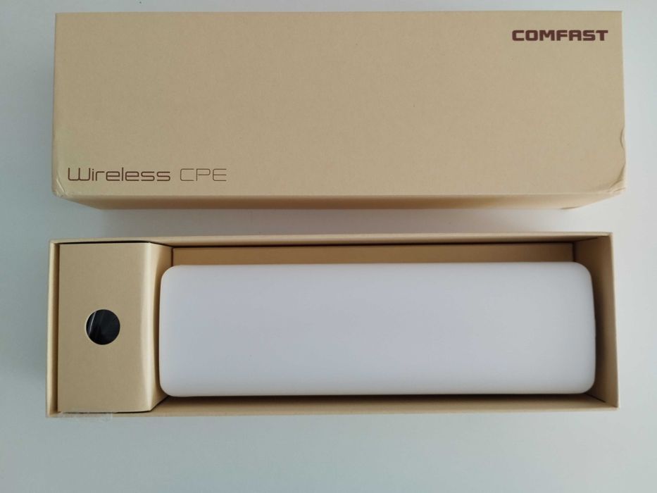 Repetidor wi-fi longo alcance.