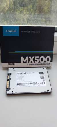 ssd диск 2,5" SATA 500Гб Crucial Micron MX500