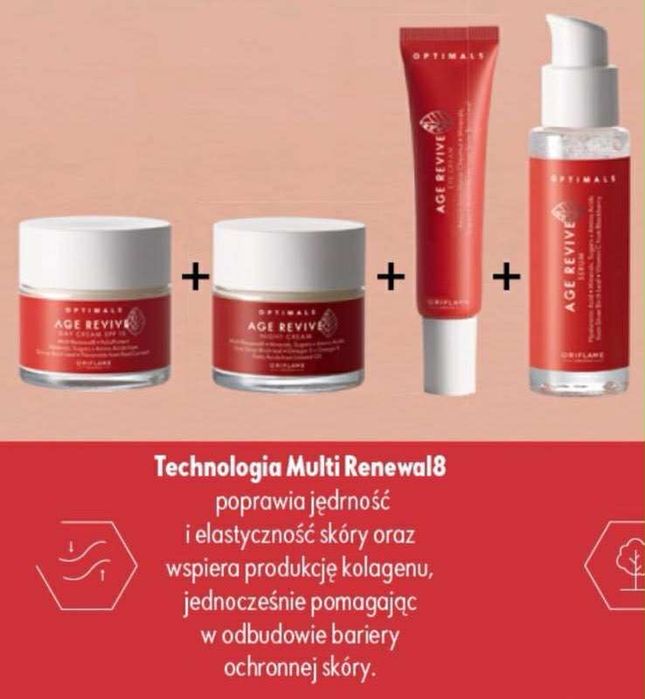 Kremy z  oriflame zestaw