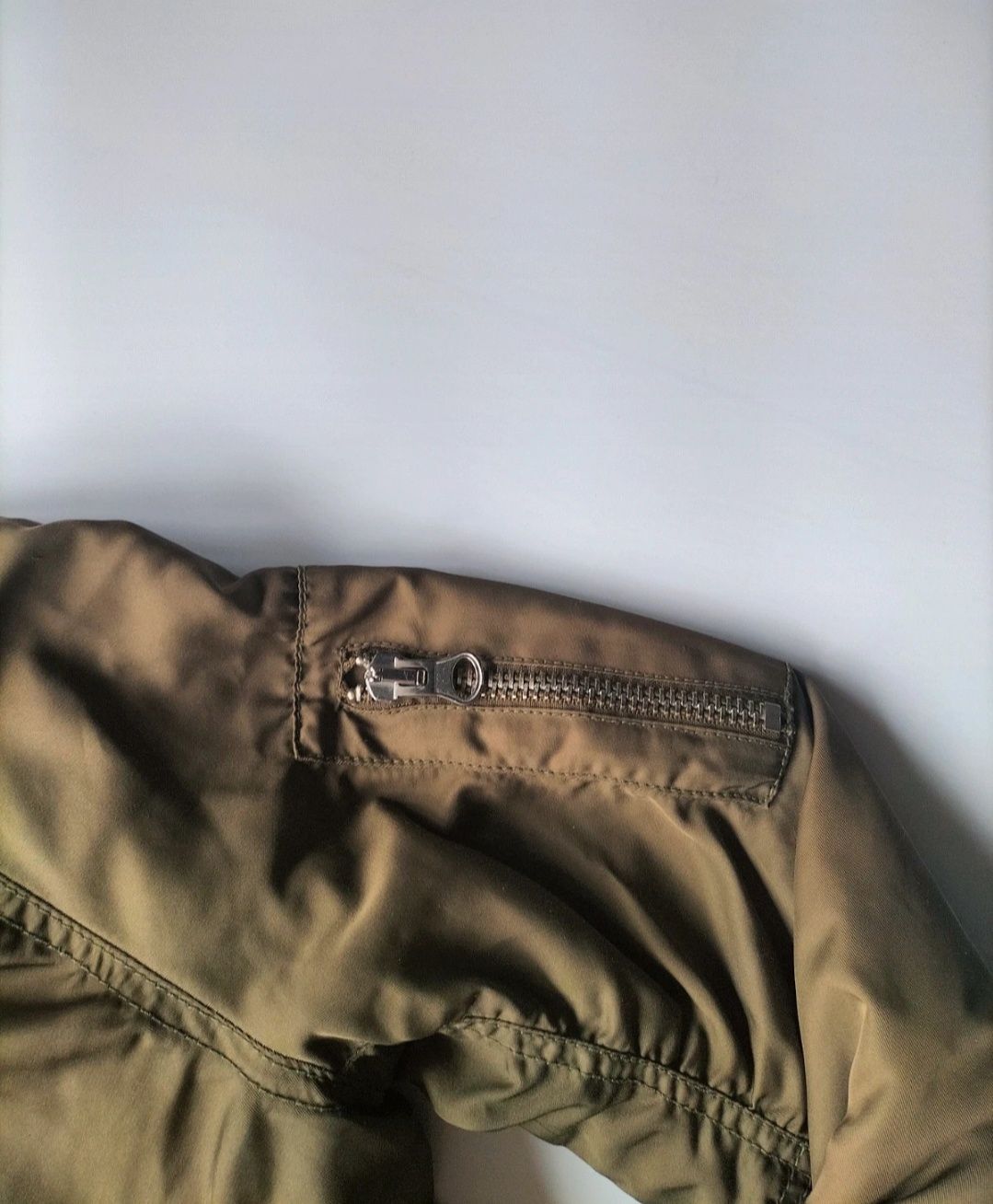 Kurtka Bomberka Khaki Damska Topshop (XS)