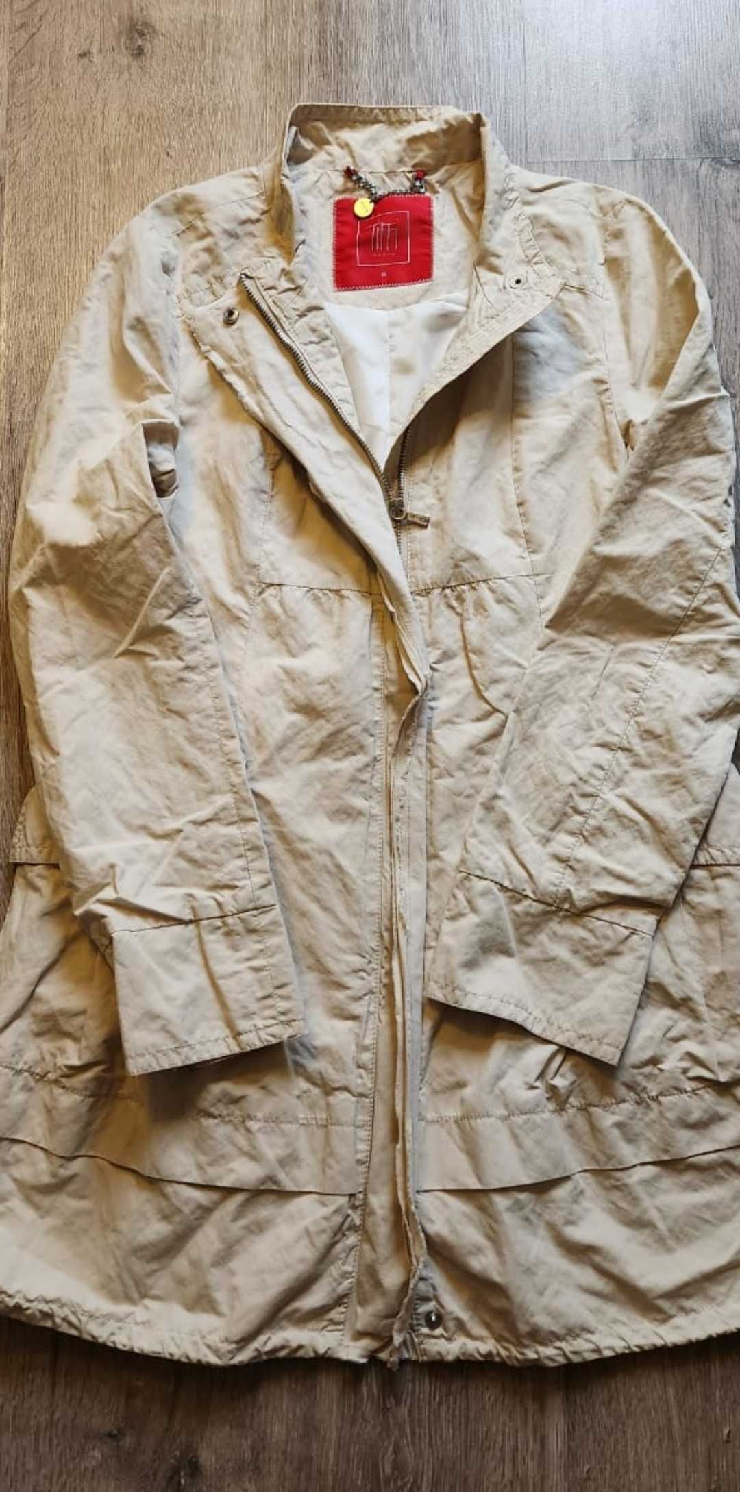 Tiffi klasyczny piękny damski płaszcz z podszewką, rozmiar S/ 36