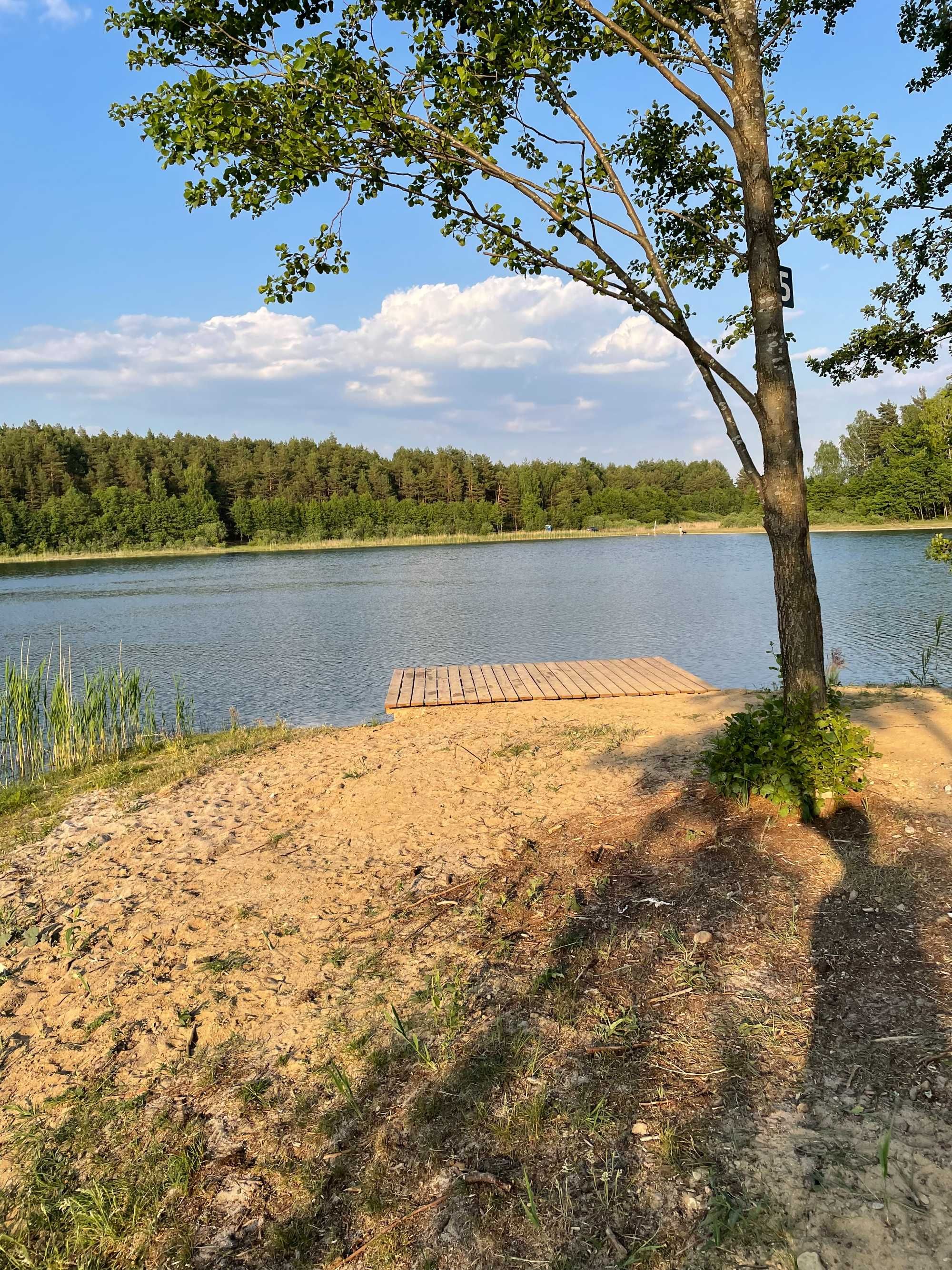 Domek, taras i balia jacuzzi -Juszki na Kaszubach