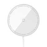 Baseus Simple Mini3 ładowarka indukcyjna 15W srebrny
