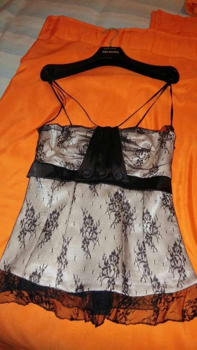 Top Preto e Cinzento Cerimónia Ana Sousa! Lindo!