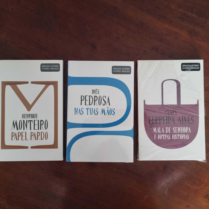 Mala de Senhora e outras histórias; Papel Pardo; Nas tuas mãos - NOVOS