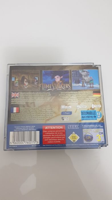 Jogo da Sega Saturn Time Stalkers