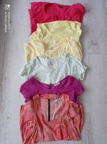 Bluzki, t-shirty rozm.38, 6 sztuk
