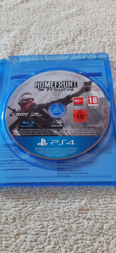 Ps4 gra Homefront .