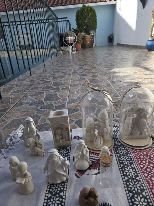 Conjunto peças pintar Natal