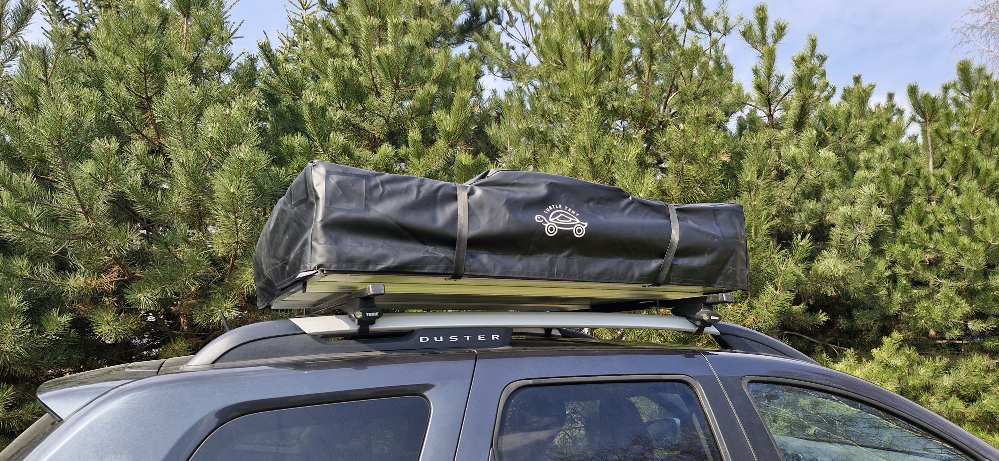 Namiot dwuosobowy dachowy S120K. Mini lekki. TurtleTent Turtle Tent