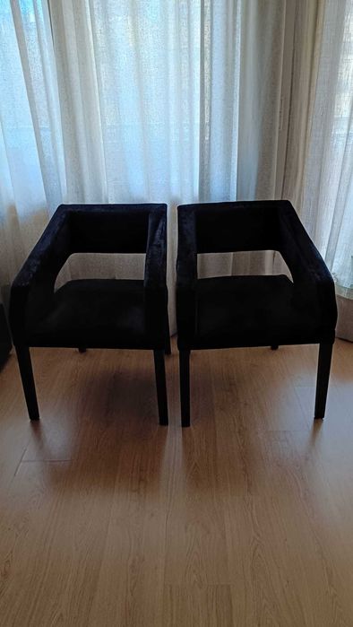 8 Cadeiras de Jantar Super Confortáveis em Veludo – Aproveite!