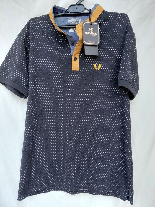 Polo Homem azul marinho