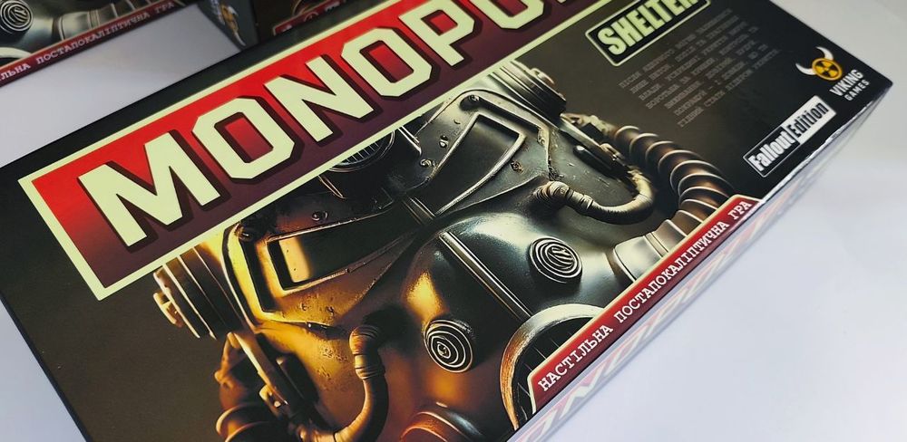 Настолка настольная игра Fallout Monopoly Shelter