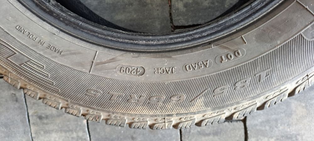 Opony zimowe - kpl. roz. 15