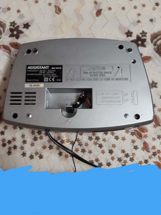 Радио часы только от сети