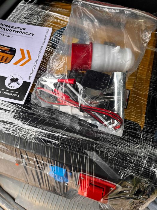 Nowy profesjonalny agregat prądotwórczy NERGPEIN  NRG8370X – 7 kW