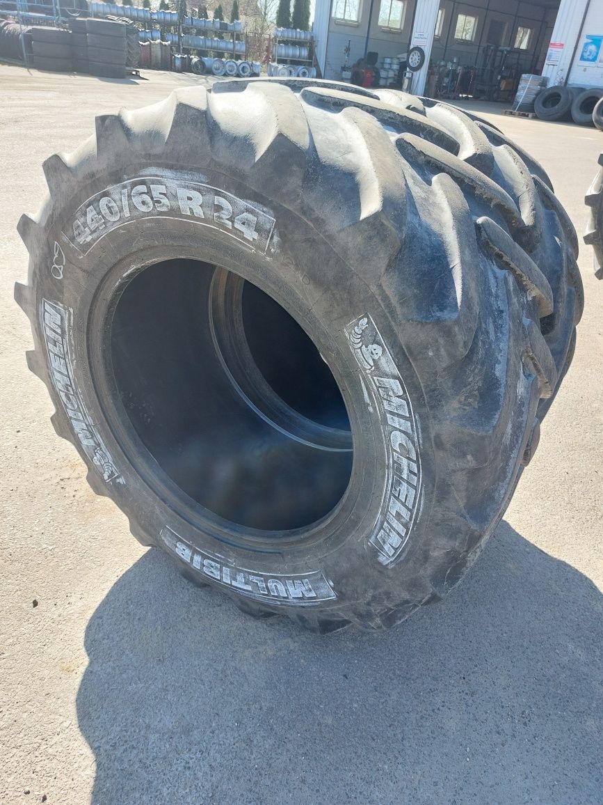 440/65R24 Michelin opony używane rolnicze para