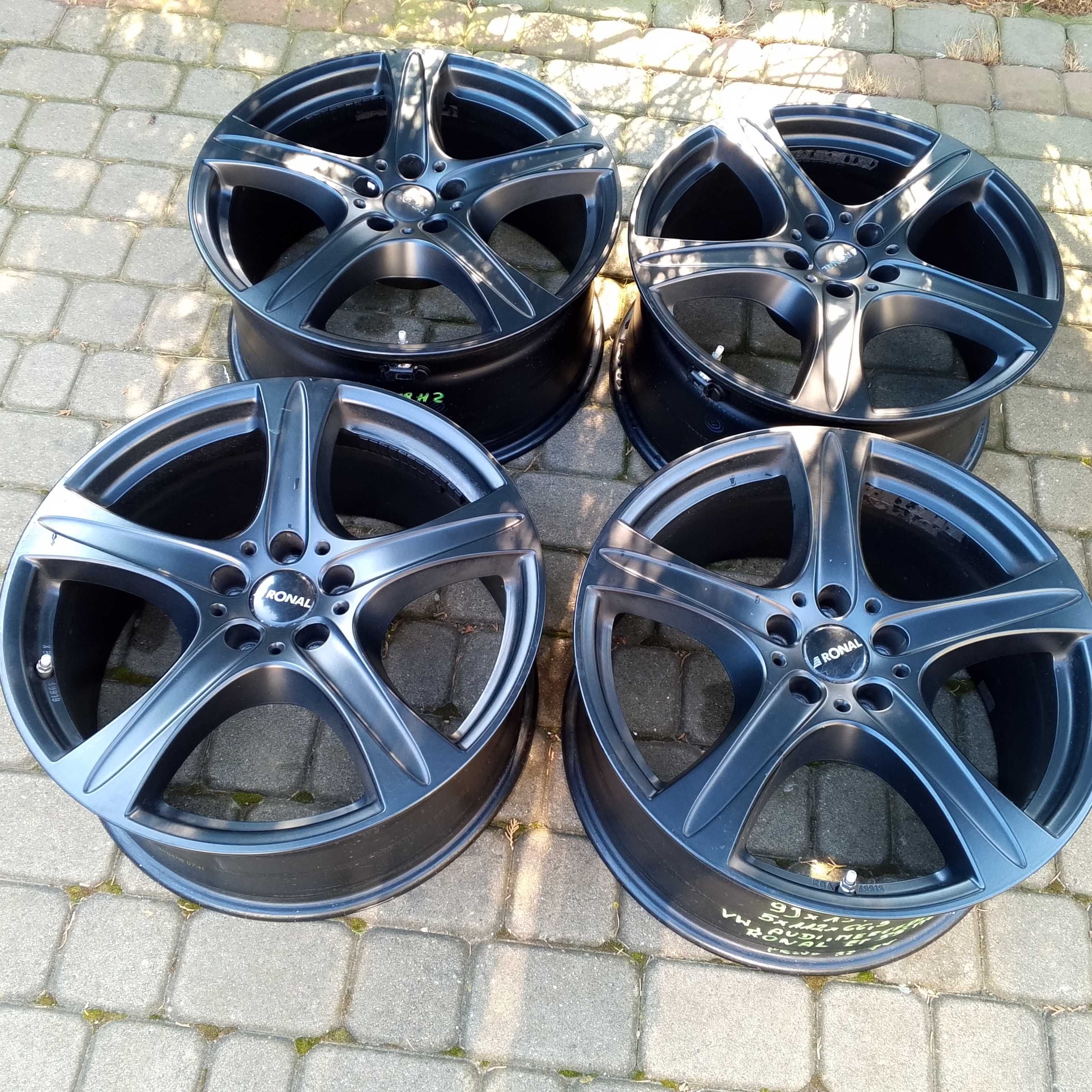 alufelgi jak NOWE Ronal  z czujnikami 4szt. 19 cali Mercedes ,VW,Audi