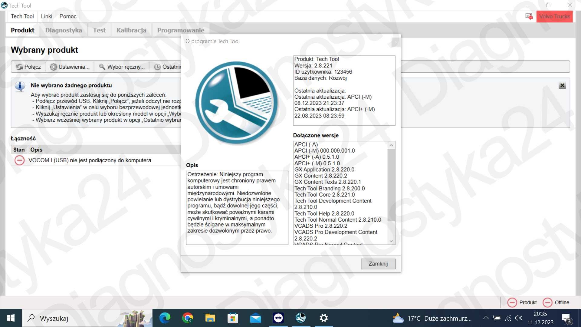 NAJNOWSZY Tech Tool 2.8.221 APCI 2023.08 Tylko U Nas Developer Tool