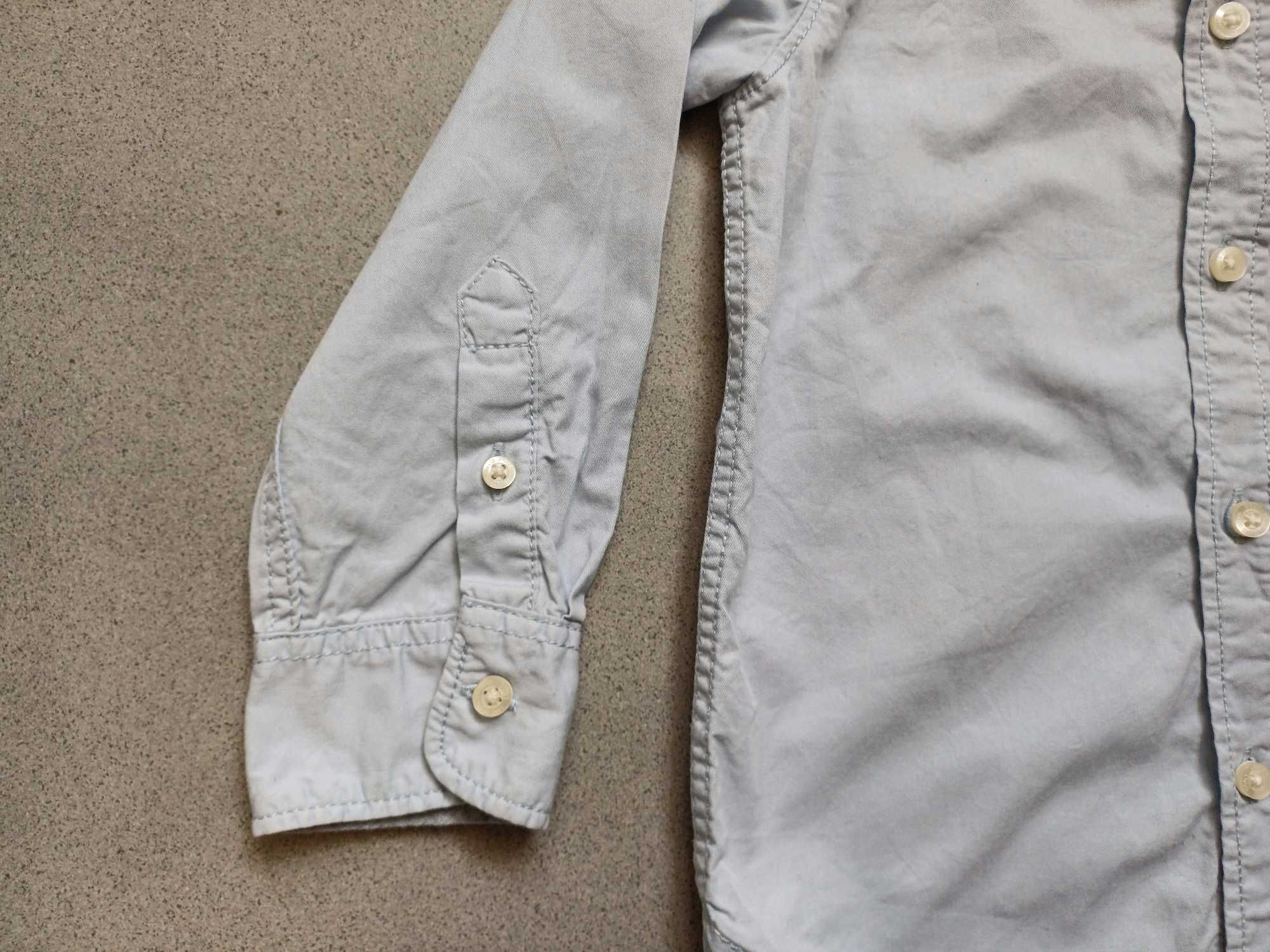 Koszula chłopięca błękitna H&M r. 98