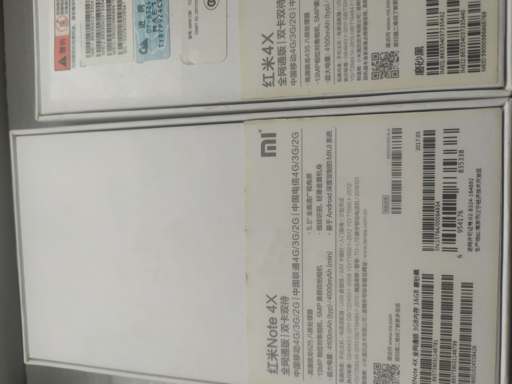 Redmi note 4 redmi 4X