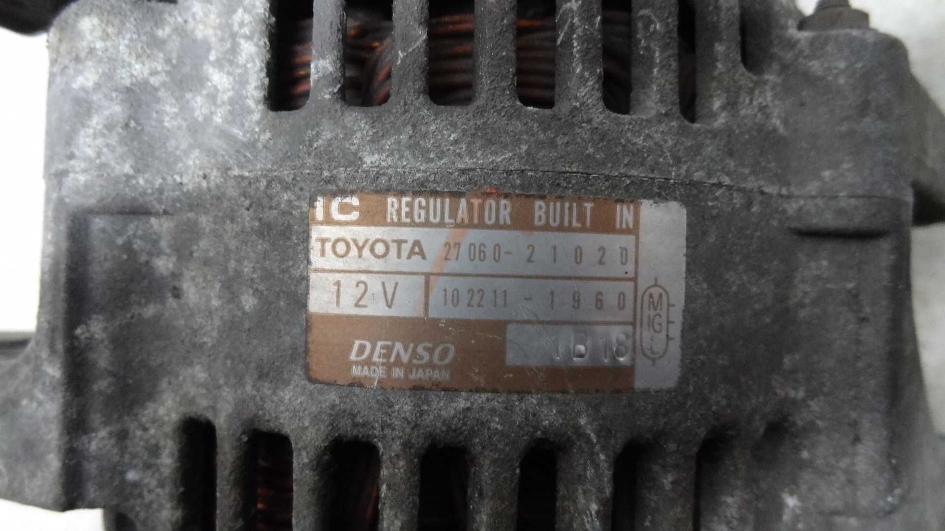 Toyota yaris I 99-05 1.0  1.3  alternator wersja japońska