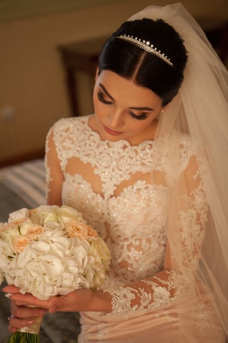 Свадебное платье весільна сукня со шлейфом трансформируется в рыбку