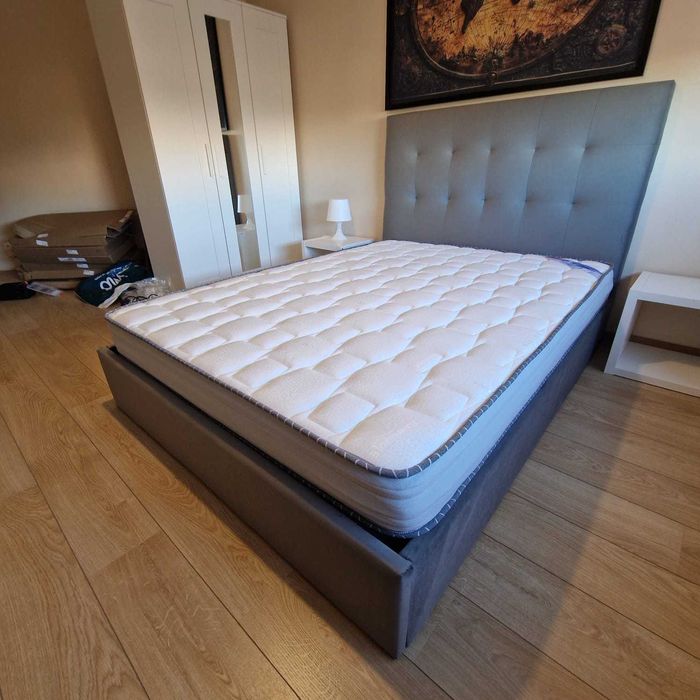 Camas de Casal Estofadas de Luxo 199€ Disp. em Várias Cores! 190x140m!