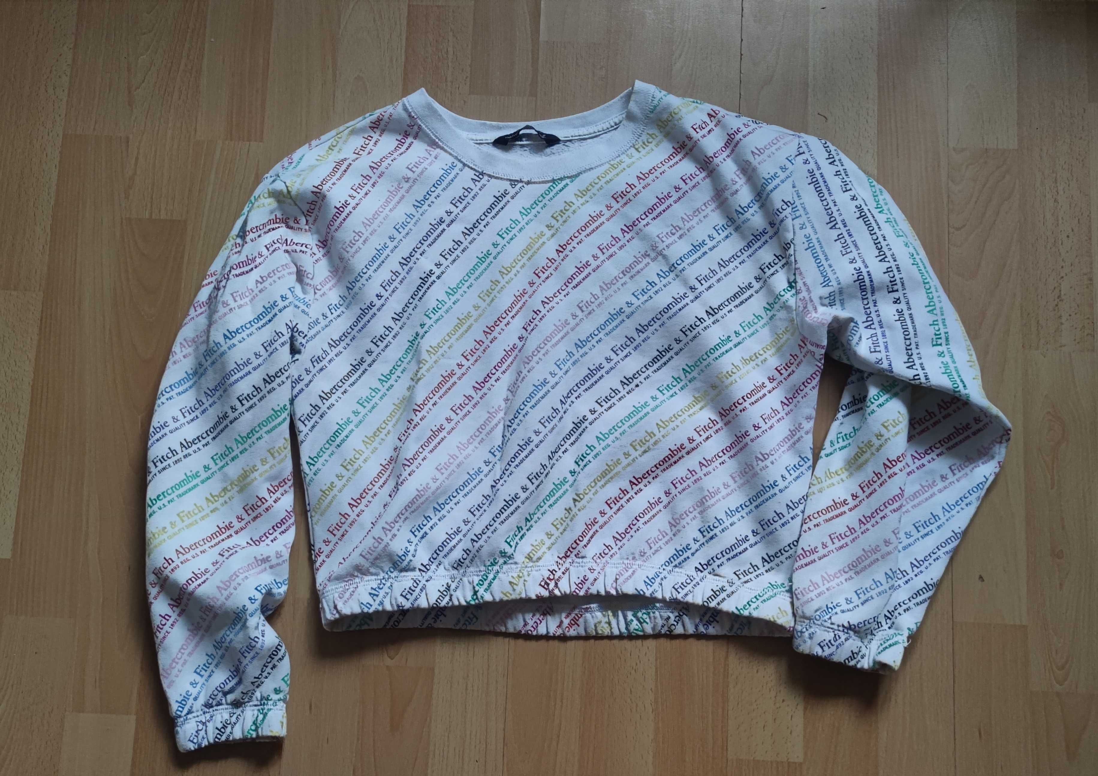 Bluza Abercrombie & Fitch rainbow rozm 36 S