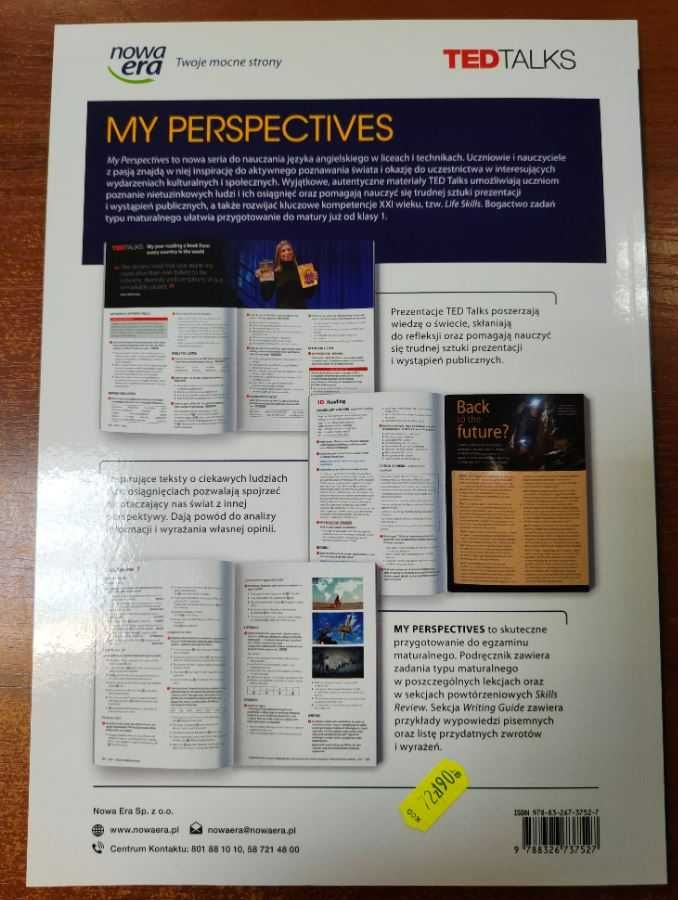 J. Angielski My Perspectives 4 Student's Book