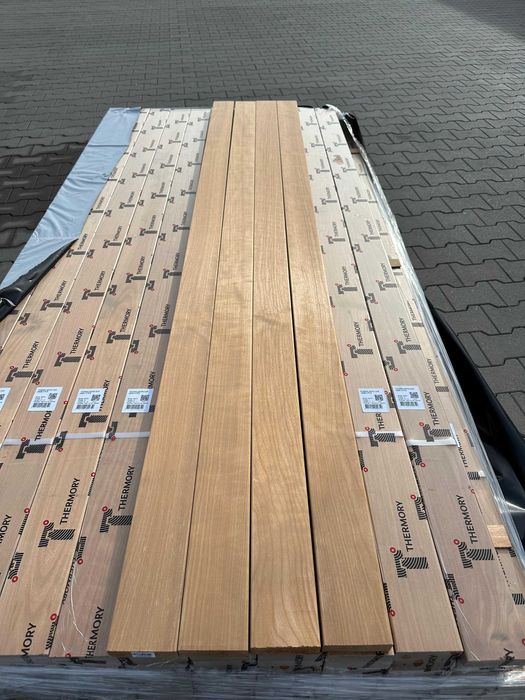 Deska Deski Osika Thermo Termo Ławki do saun sauny 28x90mm