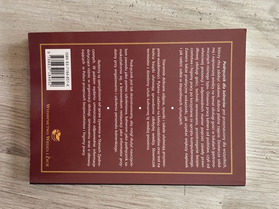 Podręcznik dla kelnerów