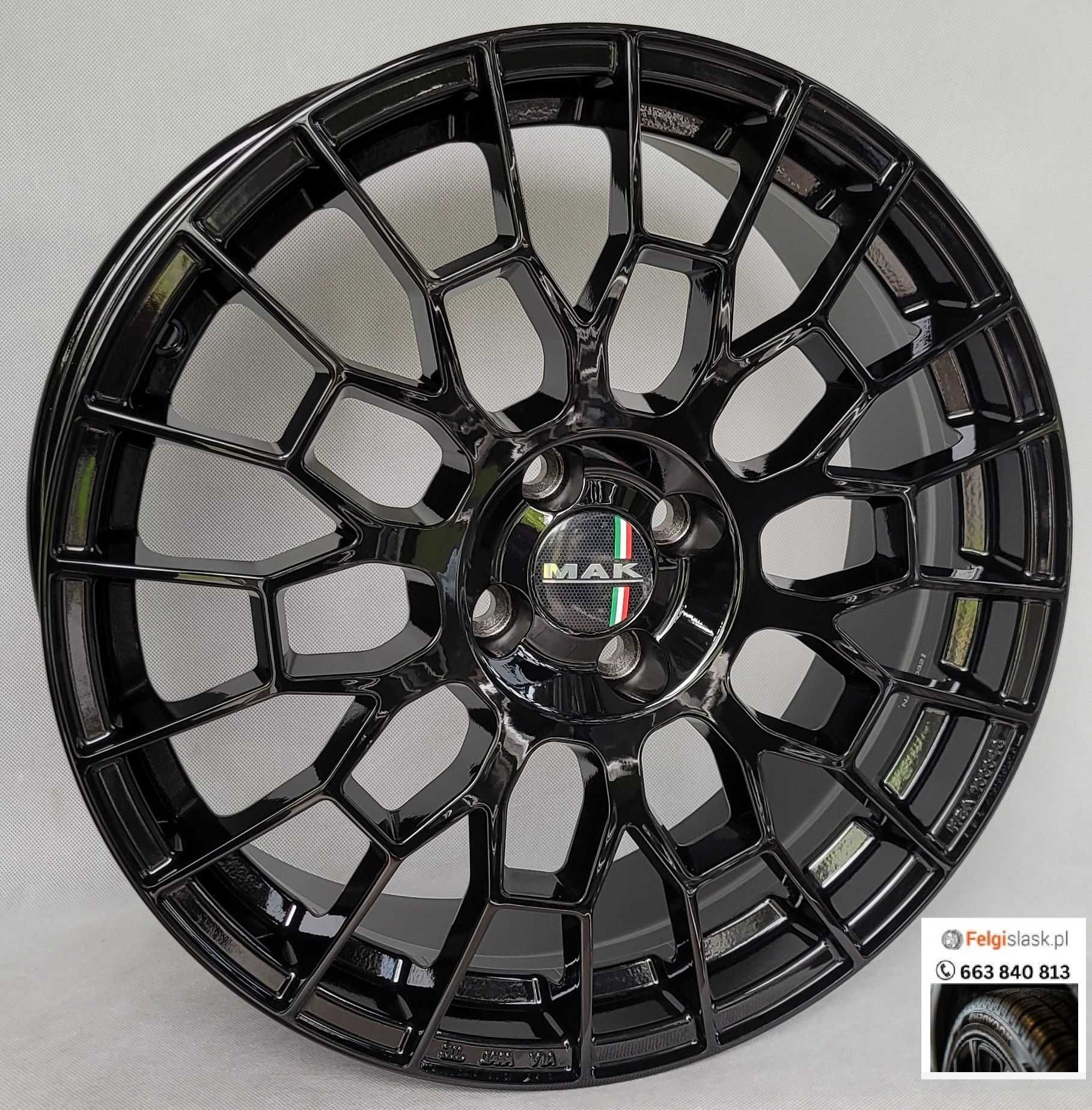 Felgi 18 4x100 Mini One Cooper Suzuki Swift 5 4 6 Opel Adam Corsa MAK