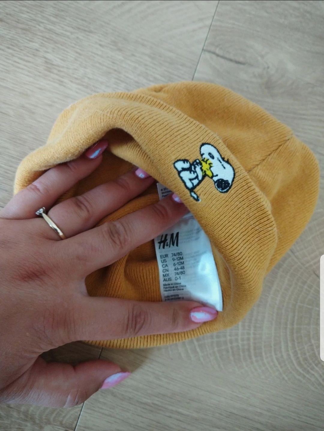 Czapka snoopy HM