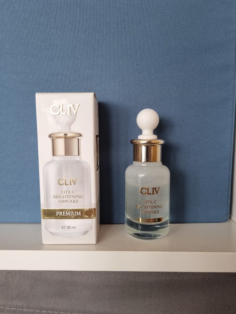 Cliv vita c rozświetlająca ampułka do twarzy z Wit. C serum