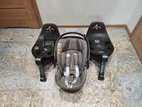 Fotelik Cybex i- Cloud z 2 bazami obrotowymi Cybex Z i-Size