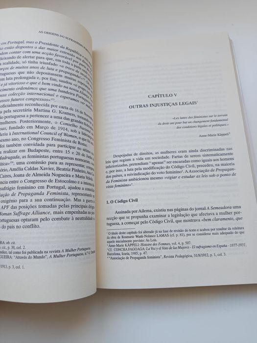As origens do sufragismo português