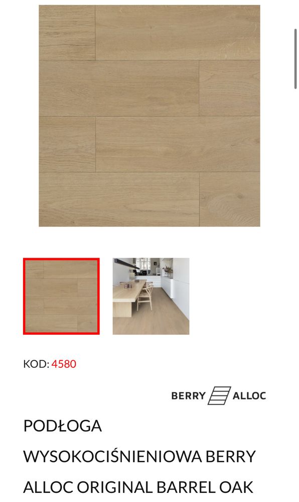 Podłoga panele berry alloc original barrel oak