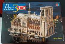 Puzzle 3D Notre Dame Paris 952 Peças