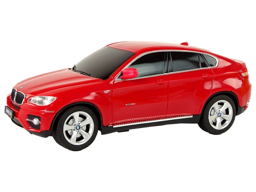 Auto R/C Bmw X6 1:24 Rastar Czerwone