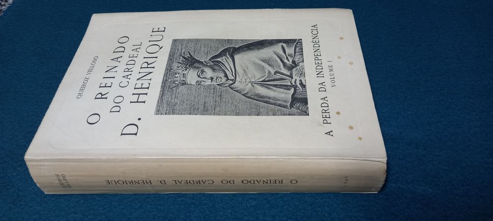 Livro antigo - O Reinado do Cardeal D. Henrique -1946