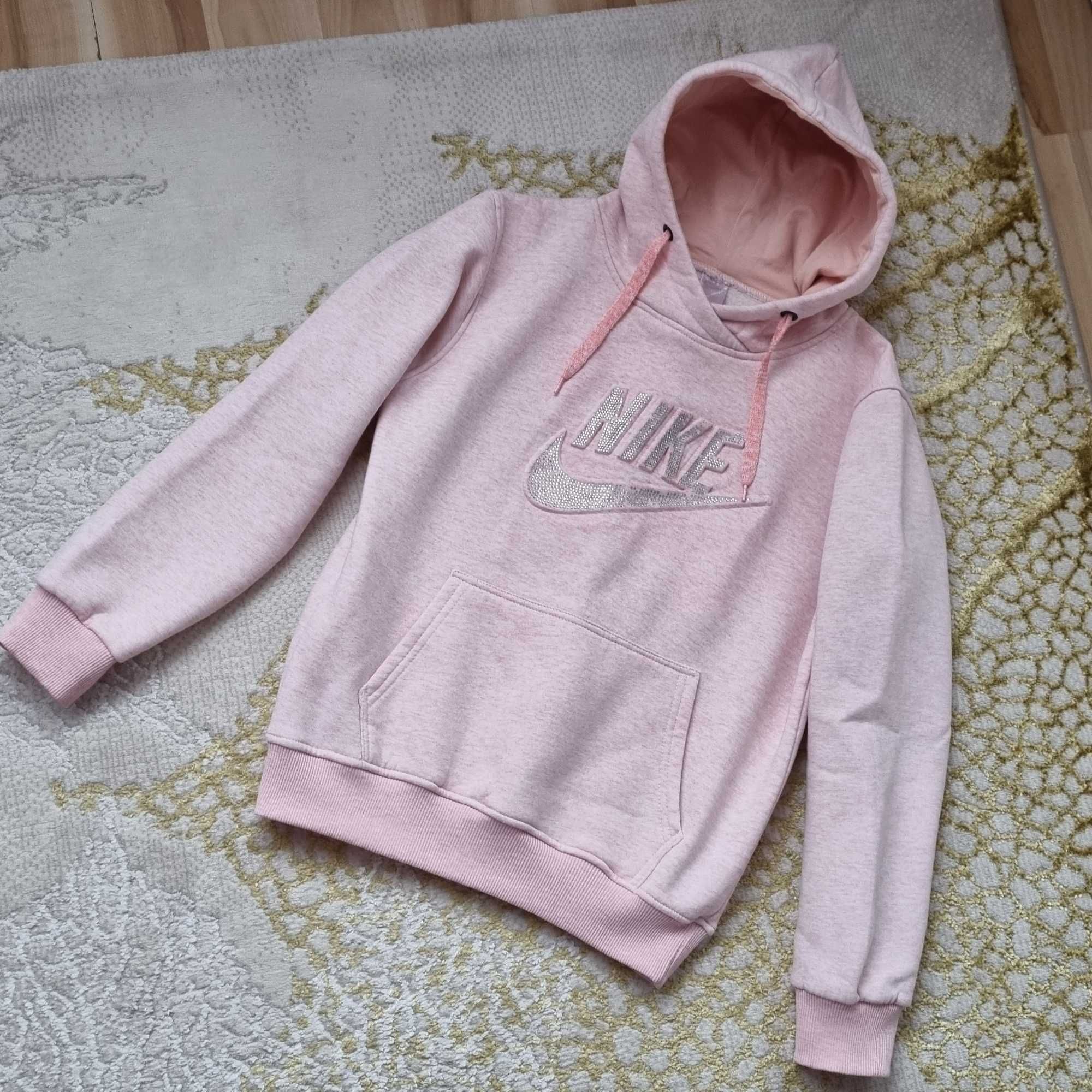 Bluza hoodie kangur dziewczęca na 9-11 lat wzrost 142-152 cm