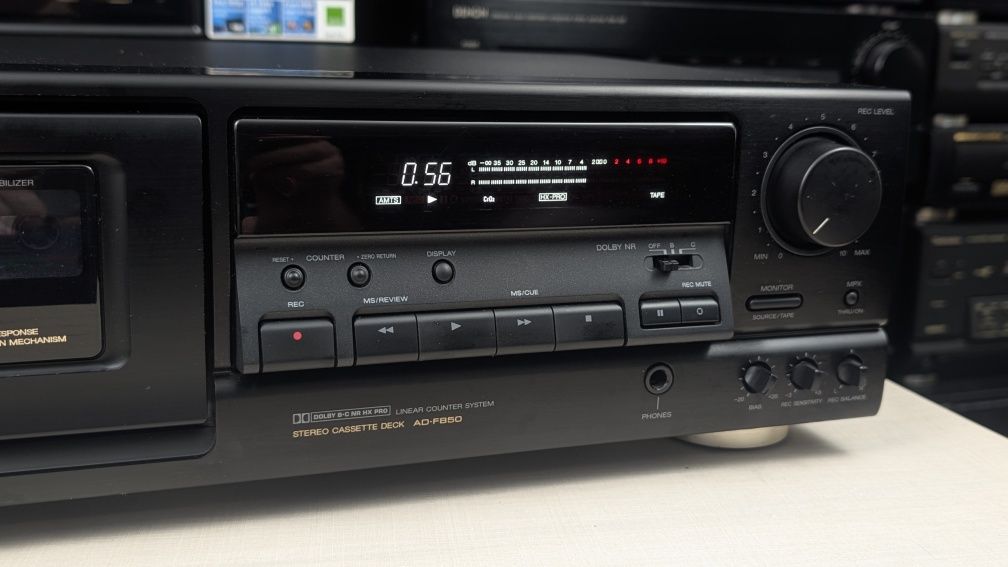 Aiwa AD-F850 Wysokiej klasy magnetofon 3 głowicowy