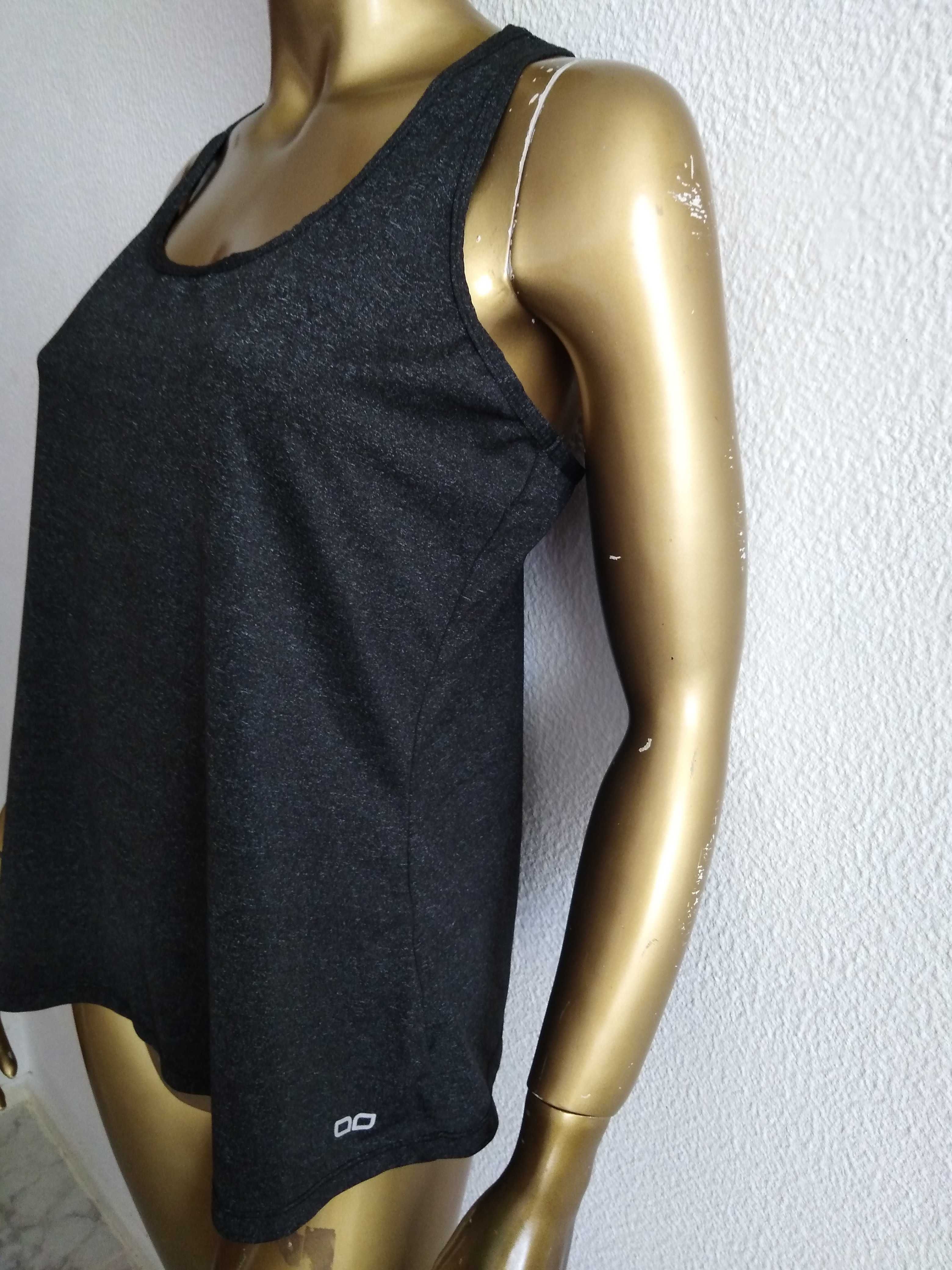 Camisola Alças Negra Doone Performance L