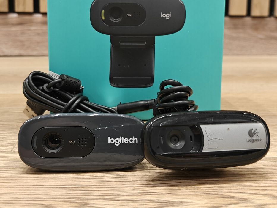 Logitech C270, мишки, адаптери