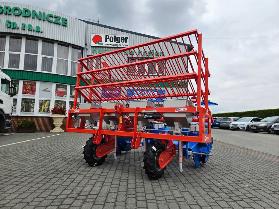 Sadzarka karuzelowa sadzarka do warzyw Ferrari F MAX 4 rzędy